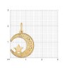 Мусульманская подвеска с гравировкой (Арт.032822)