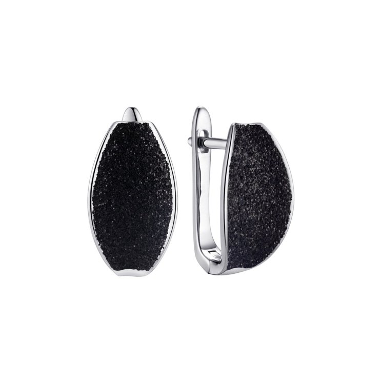 Серьги из серебра (Арт.gl-e01765-x-w-b-x-x)