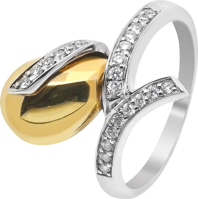 Кольцо из золота с бриллиантом (Арт.sa010xb2)