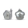 Серьги серебряные с жемчугом «Крылья» MyJewels (арт.2222)