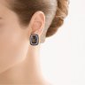Серьги из золота с бриллиантом и раухтопазом (Арт.es0227-009_sq_yg)