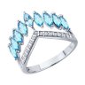 Кольцо из серебра (Арт.94-310-02199-1)
