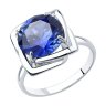 Кольцо из серебра с корундом (Арт.94-310-00985-3)