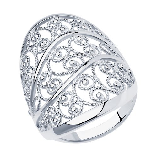 Кольцо из серебра (Арт.94-110-00662-1)