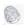 Кольцо из серебра (Арт.94-110-00662-1)