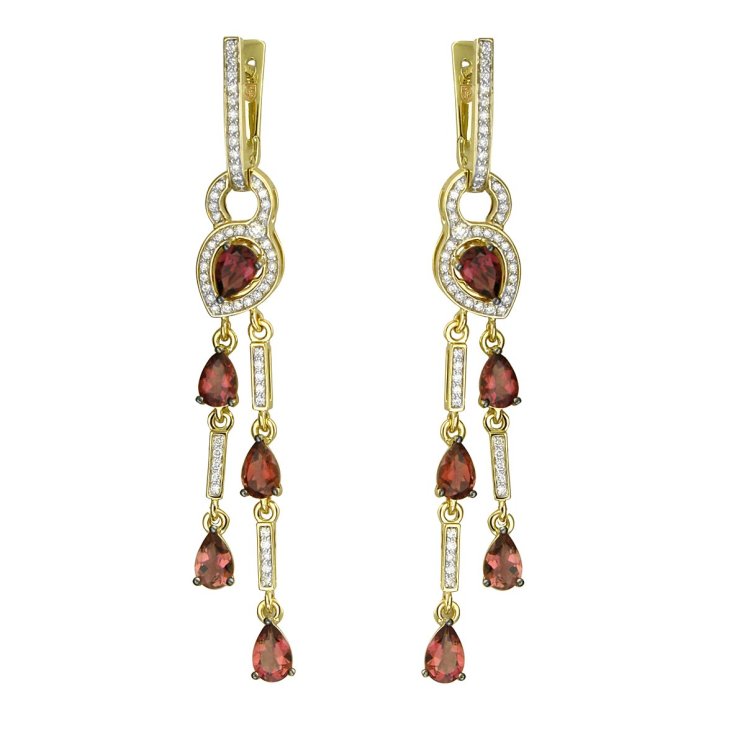 Серьги Эстет (Арт.01s6311592-4) Серьги Эстет (Арт.01s6311592-4)