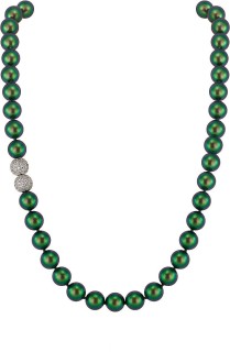 Ожерелье серебро с жемчугом и куб. цирконием «Pearl Kiss 25S» Rivoli (арт.5L-SK-25)