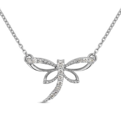 Ожерелье из золота с бриллиантом Русские Самоцветы (Арт.53423)