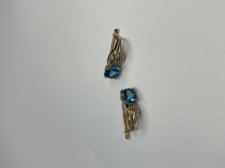 Серьги Эстет (Арт.01s2115349-5)
