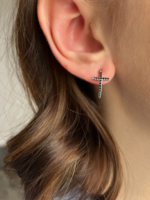 Серьги Серебряные крылья (Арт.022028550b_kubcirkonii)