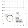 Серебряное кольцо с фианитом TEOSA PRLJR00804-W