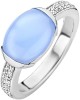 Кольцо с цирконием «Summer Blue» из серебра Ti Sento (арт.12057LA)