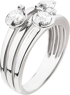 Кольцо с бриллиантами из белого золота «Tentation Celeste» Diamanti (арт.DA021GB2)