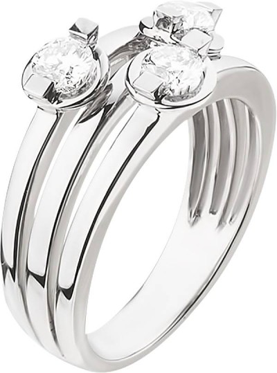 Кольцо с бриллиантами из белого золота «Tentation Celeste» Diamanti (арт.DA021GB2)
