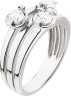 Кольцо с бриллиантами из белого золота «Tentation Celeste» Diamanti (арт.DA021GB2)