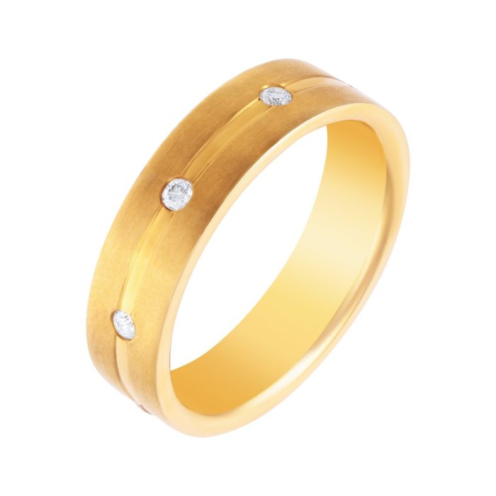 Кольцо золото с бриллиантами «Линия Вечности» JVG (арт.C761DWM4A-M_KO_YG)