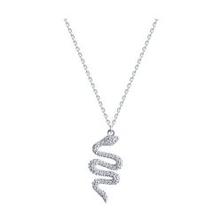 Колье из серебра с фианитами (Арт.94070736)