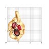 Подвеска золотая пробы 585 с миксом камней (Арт.731609)