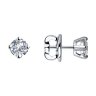 Серьги из белого золота с бриллиантами (Арт.9020017-36)