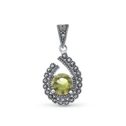 Подвеска Серебряные крылья (Арт.230019-306-39_sultanitsint_markazit)