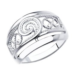 Кольцо из серебра (Арт.94-110-00667-1)