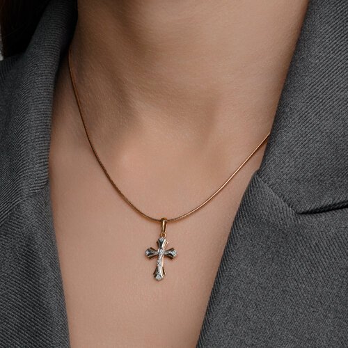 Подвеска из комбинированного золота с бриллиантами (Арт.51-231-02790-1)