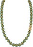 Ожерелье серебряное с жемчугом и куб. цирконием «Pearl Kiss 26G» Rivoli (арт.32L-GK-26)
