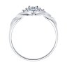 Кольцо из серебра с фианитами (Арт.94012199)