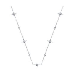 Колье из серебра с фианитами (Арт.94071027)
