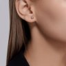 Серьги из белого золота с бриллиантами (Арт.52-222-02111-1)