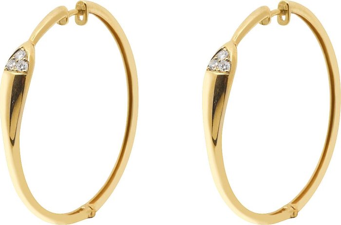 Серьги из золота с бриллиантом (Арт.db350jb2s)