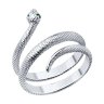Кольцо из серебра с фианитами (Арт.94013730)