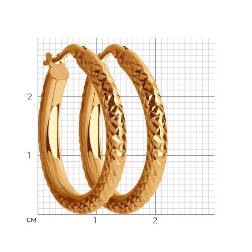 Серьги из золота (Арт.029911)