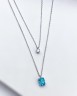Ожерелье серебряное с кубическим цирконием «Крылья сияния» MyJewelS (арт.0512)