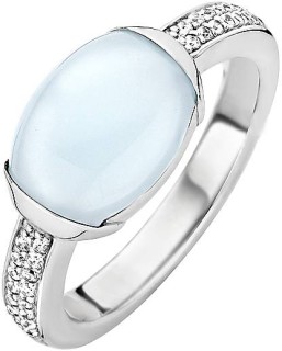 Кольцо серебро с цирконием «Summer Light Blue 2» Ti Sento (арт.12057LB)
