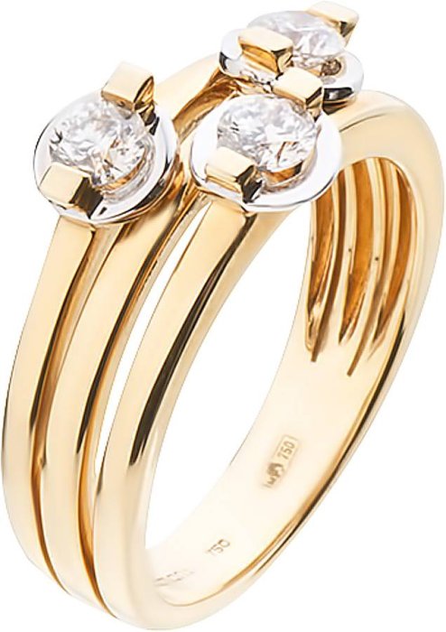 Кольцо из золота с бриллиантом (Арт.da021xb2)