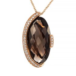 Цепь из золота с бриллиантом и раухтопазом (Арт.hpvc9448mb_sq_pink) Цепь из золота с бриллиантом и раухтопазом (Арт.hpvc9448mb_sq_pink)