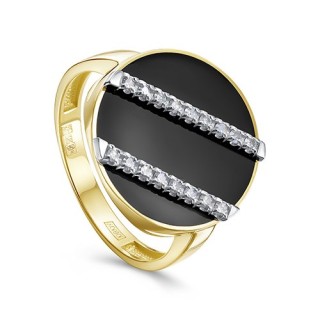 Кольцо с бриллиантами «Black & Shine Sphere» из золота Kabarovskу (арт.11-22053-1002)