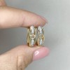 Серьги золото с бриллиантами «Золотые Линки» SOKOLOV (арт.ME31392-YG_YG)