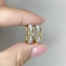 Серьги из золота с бриллиантом (Арт.me31392-yg_yg)