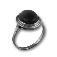 Серебряное кольцо с хризопразом и бирюзой зеленой Елана 211368