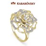 Кольцо золото с бриллиантами «Цветок нежности» Kabarovsky (арт.11-2447-1000)