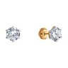 Серьги из золота с фианитами (Арт.51-122-02228-1)