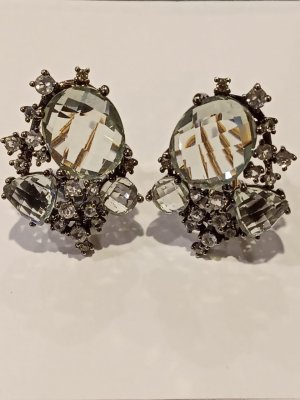 Серьги из золота с бриллиантом и кварцем (Арт.s052mcc4rr-c_sr_dn_ga_rq_ph)