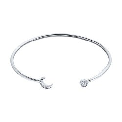 Браслет из серебра с фианитами (Арт.94051159)