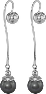 Серьги серебряные с жемчугом «Beautiful 32S» Rivoli (арт.AAS-10-10-32-S)