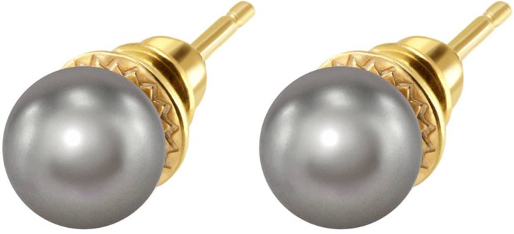 Серьги из серебра с жемчугом (Арт.aas-13-8-30-g)