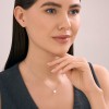 Колье из серебра с синтетическим жемчугом «Белая Классика» Соколов (арт.94-170-02369-1)