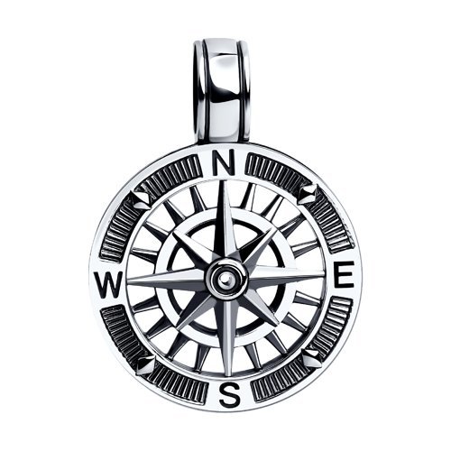 Подвеска из чернёного серебра (Арт.95030154)