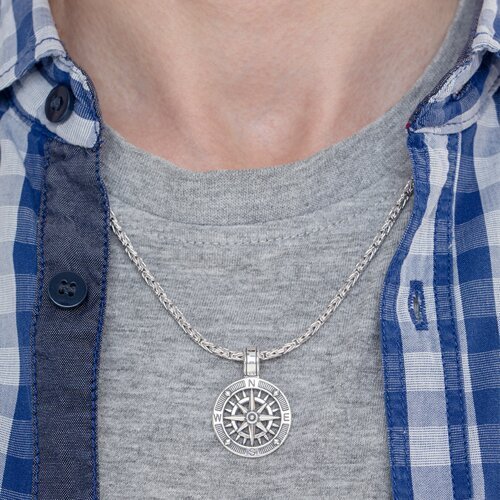 Подвеска из чернёного серебра (Арт.95030154)